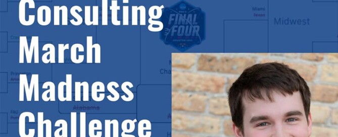 John Nielsen, winner of cGMP Consulting's 2023 March Madness Challenge.