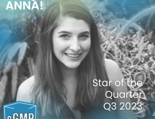 Anna Santilli: cGMP Consulting’s Q3 2023 Star