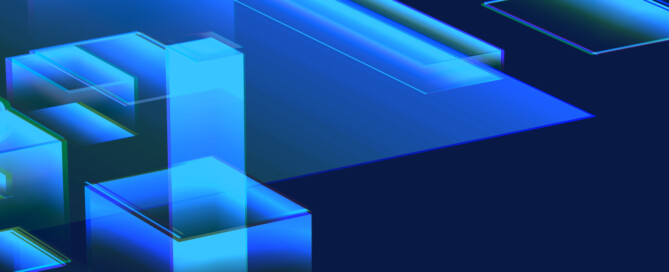 Cyber,Blue,Isometric,Neon,City,Virtual,Reality,Background.,Abstract,Technology