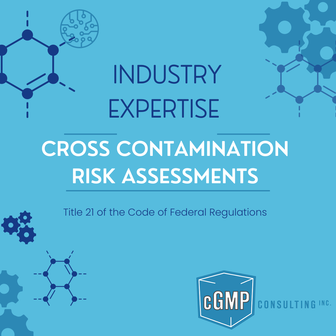 Cross Contamination Risk Assessments