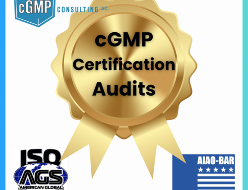 cGMP Certification Audits