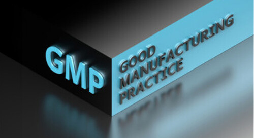 GMP Good Manufacturing Practice